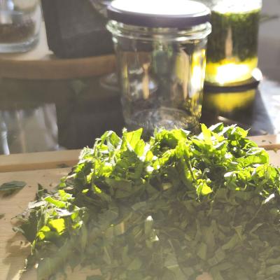 Und noch mehr frische Kräuter...